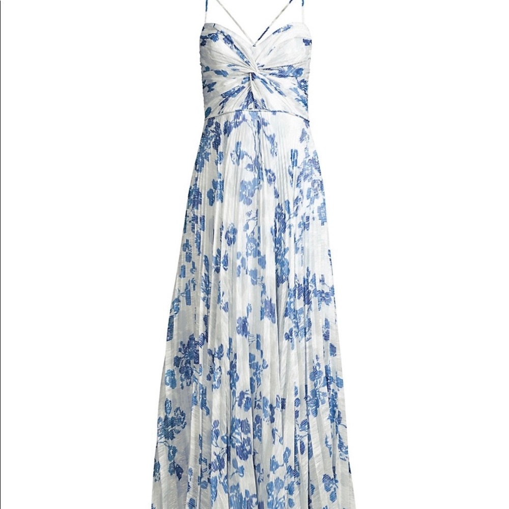 Shoshanna NEW gown blue and white size 4